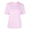 Off-White Diag-Print kortærmet T-skjorte «Light Pink»