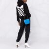 Off-White Diag Regular Hoodie «Black White»