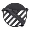 Off-White Diag Round skulderveske Svart