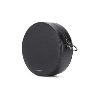 Off-White Diag Round skulderveske Svart