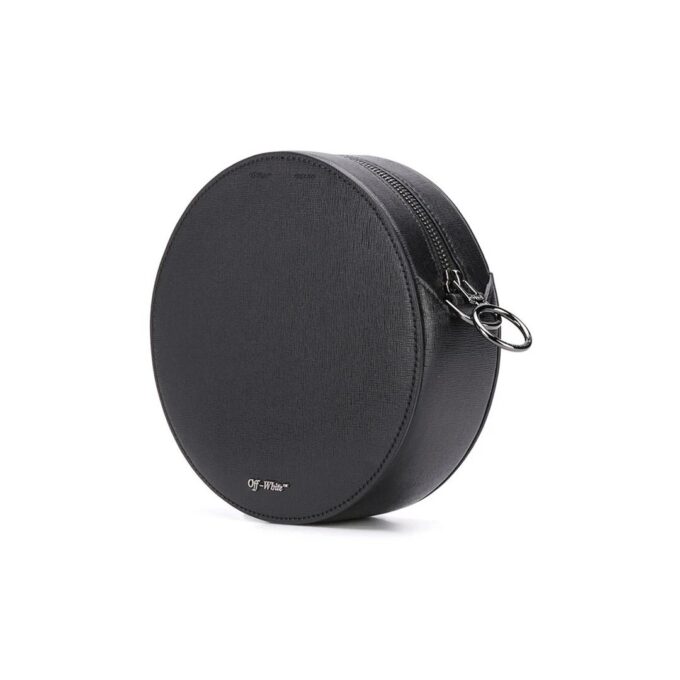Off-White Diag Round skulderveske Svart