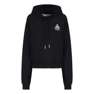 Off-White Diagonal Arrows Print Svart