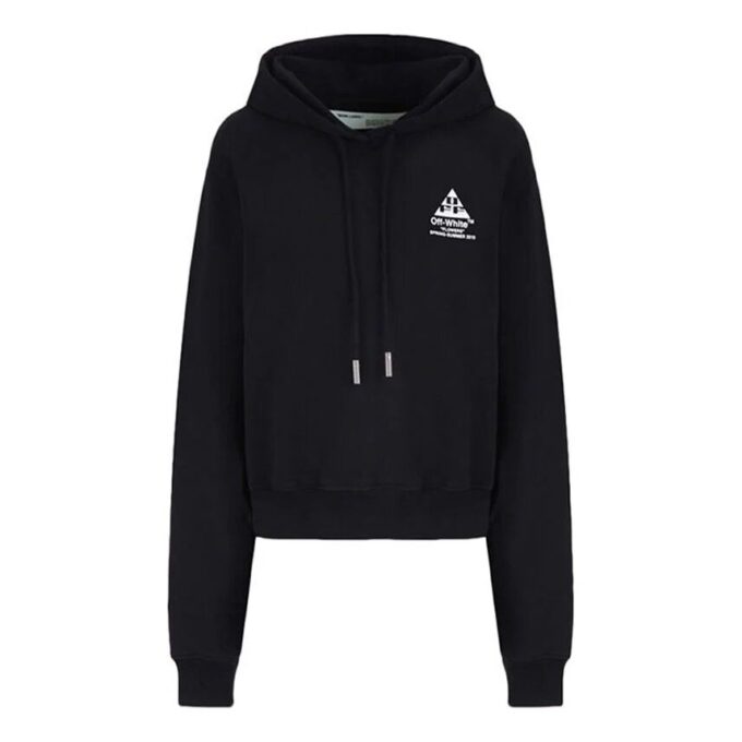 Off-White Diagonal Arrows Print Svart