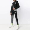 Off-White Diagonal Arrows Print Svart
