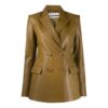 Off-White dobbeltradet blazer med spisse etiketter