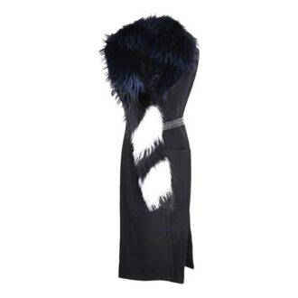 Off-White Ermeløs Stor Slim Fit-versjon Svart