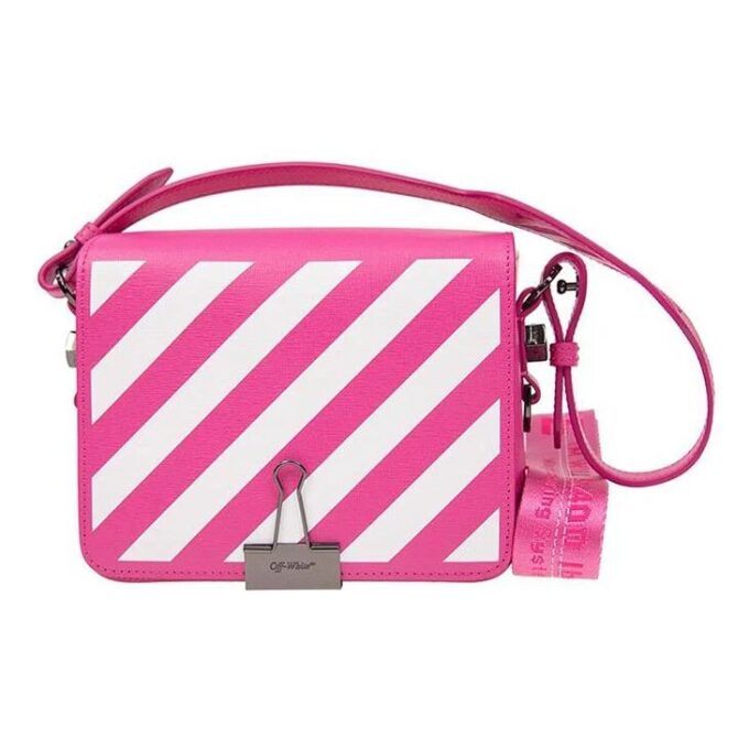 Off-White Fashional skulderveske rosa