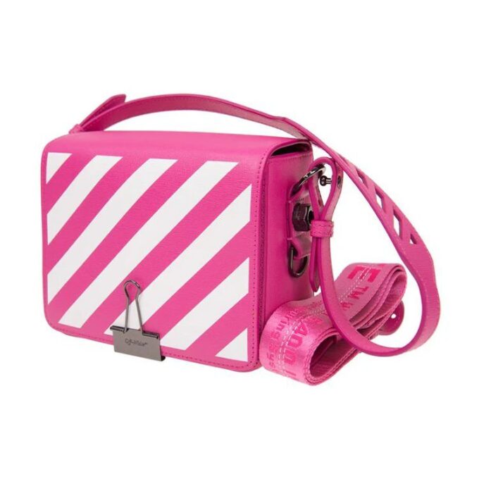 Off-White Fashional skulderveske rosa