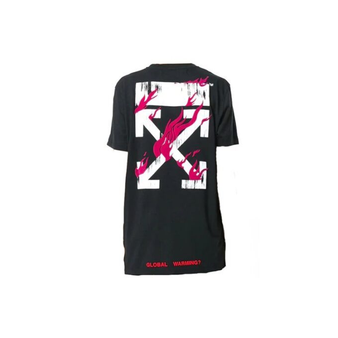 Off-White Flame kortærmet svart