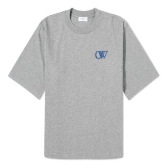 Off-White Flock Basic T-skjorte «Grey»