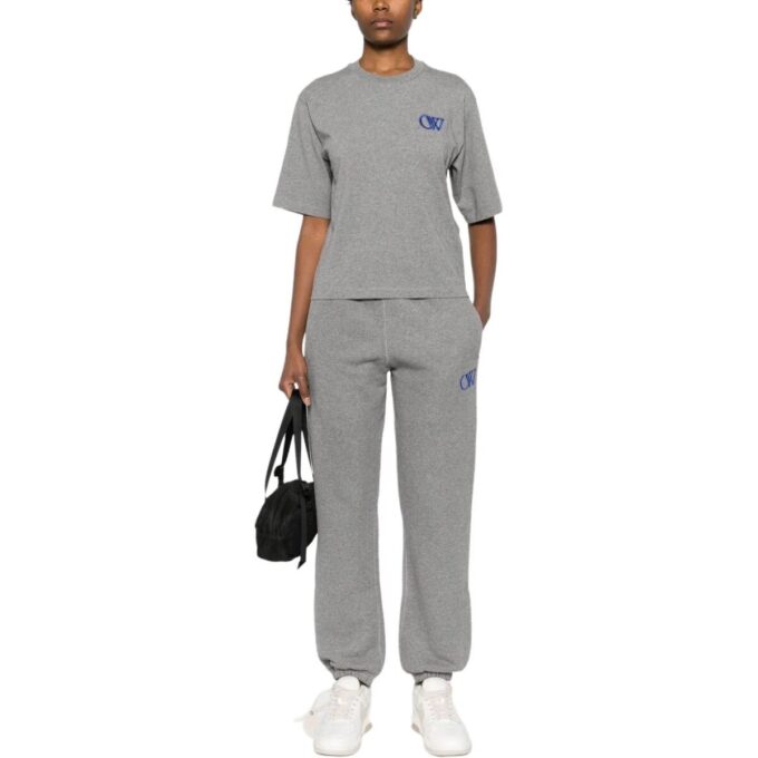 Off-White Flock Basic T-skjorte «Grey»