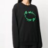 Off-White FW20 logo Strikket Løs Svart