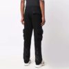 Off-White FW21 Arrow Cargo Casual-bukser for menn, løs passform, svart