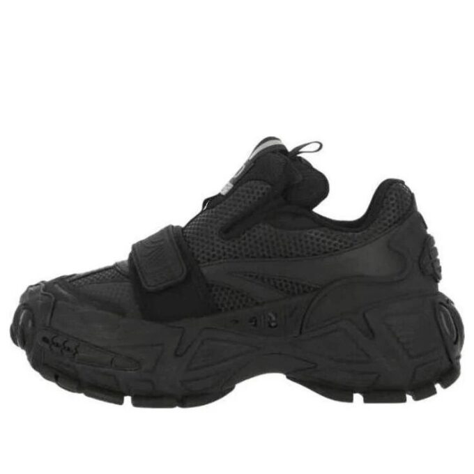 Off-White Glove Slip On Lærsneaker «Svart»