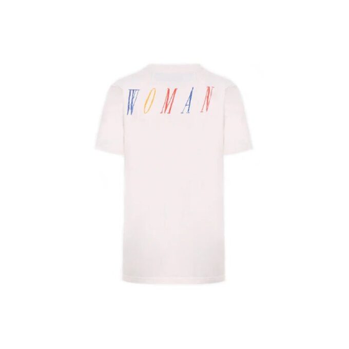 Off-White Grafisk trykk Rund hals Shorts Kort erme Normal passform