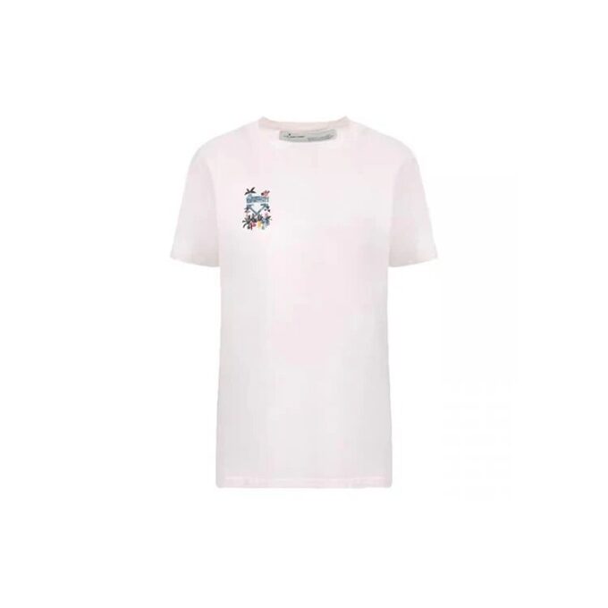 Off-White Graft Arrows Bomull Rundhalset Kortermet Normal Passform