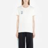 Off-White Graft Arrows Bomull Rundhalset Kortermet Normal Passform
