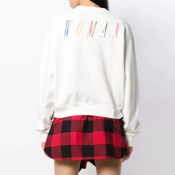 Off-White Graft Arrows Rundhalsgenser Hvit