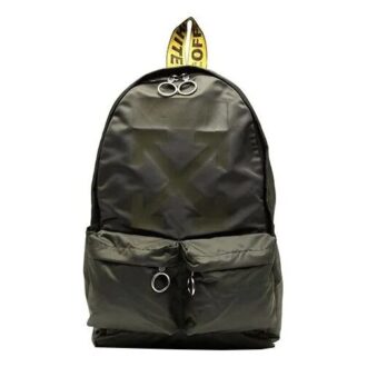 Off-White grønn ryggsekk for menn