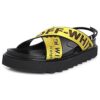Off-White gule tøfler