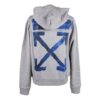 Off-White Herre Akrylpiler Slim Flerfarget Piletrykk Grå