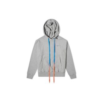 Off-White Herre Akrylpiler Slim Flerfarget Piletrykk Grå