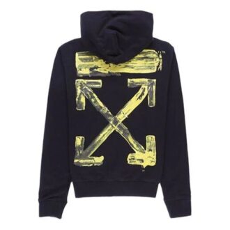 Off-White Herre Akrylpiler Slim Flerfarget Piletrykk Svart