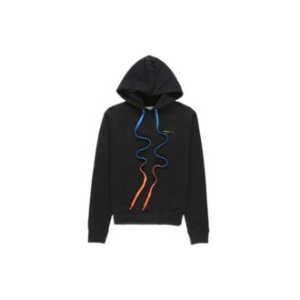 Off-White Herre Akrylpiler Slim Flerfarget Piletrykk Svart