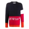 Off-White Herre Alfabet-logo Strikk
