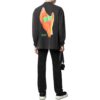 Off-White Herre Alfabet-trykk Halv turtleneck Høst Svart