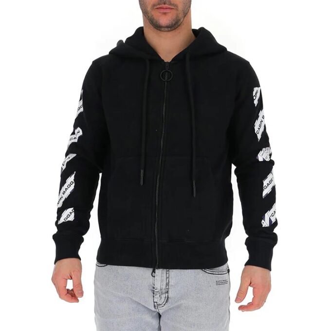 Airport Tape Slim Zip-hettegenser