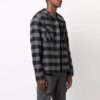 Off-White Herre Arrow Flanellrutet Crossover Langermet Svart Skjorte