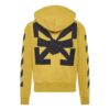Off-White Herre Arrow Zipper Turmeric