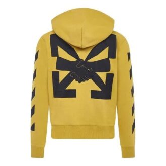 Off-White Herre Arrow Zipper Turmeric