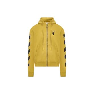 Off-White Herre Arrow Zipper Turmeric