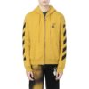 Off-White Herre Arrow Zipper Turmeric