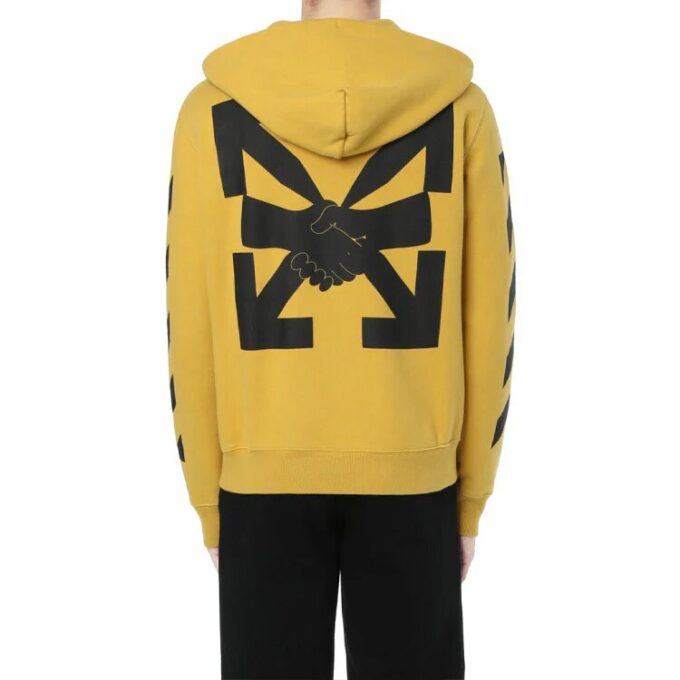Off-White Herre Arrow Zipper Turmeric