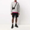 Off-White Herre Arrows Rundhalset Pullover Langermet Ullgenser Løs Passform Grå