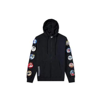 Off-White Herre Back Arrow Zipper Svart