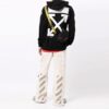Off-White Herre Back Arrow Zipper Svart