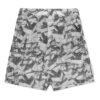Off-White Herre-badeshorts med pilemønster, grå