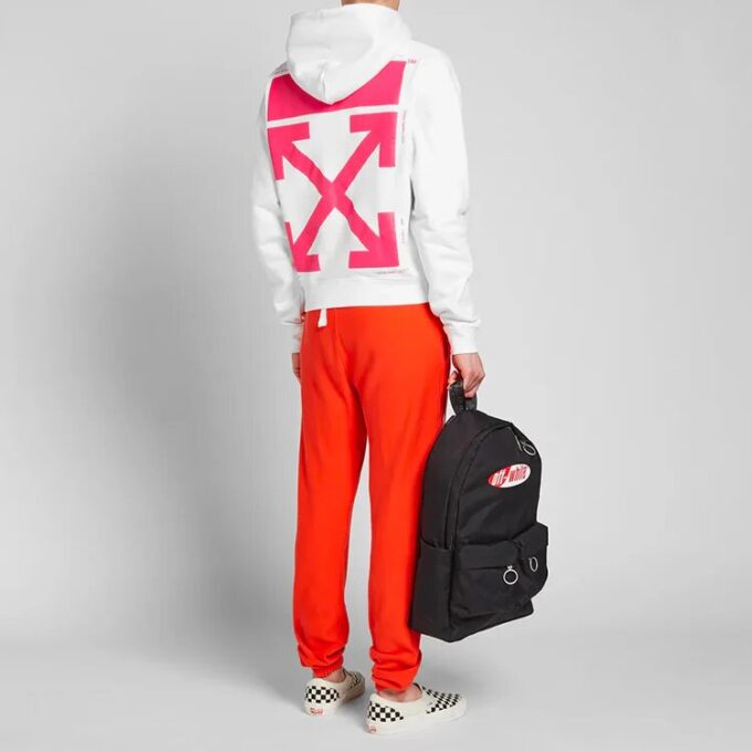 Off-White Herre Bart Simpson-trykk Hvit