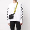 Off-White Herre Bomull Arrow Sports Hvit