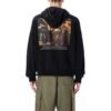 Off-White Herre Bomulls Hettegenser Svart