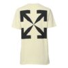 Off-White Herre C/O VIRGIL ABLOH Arrow kortærmet versjon kremhvit T-skjorte