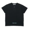 Off-White Herre C/O VIRGIL ABLOH Basic Alphabet Stripe Kortærmet Svart T-skjorte