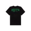 Off-White Herre C/O VIRGIL ABLOH Brodert Logo-trykk Kortærmet Løs Passform Svart T-skjorte