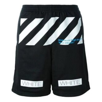 Off-White Herre C/O VIRGIL ABLOH Mesh Shorts Basic Black