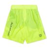 Off-White Herre C/O VIRGIL ABLOH Sportsshorts med logo i livet, fluorescerende gul