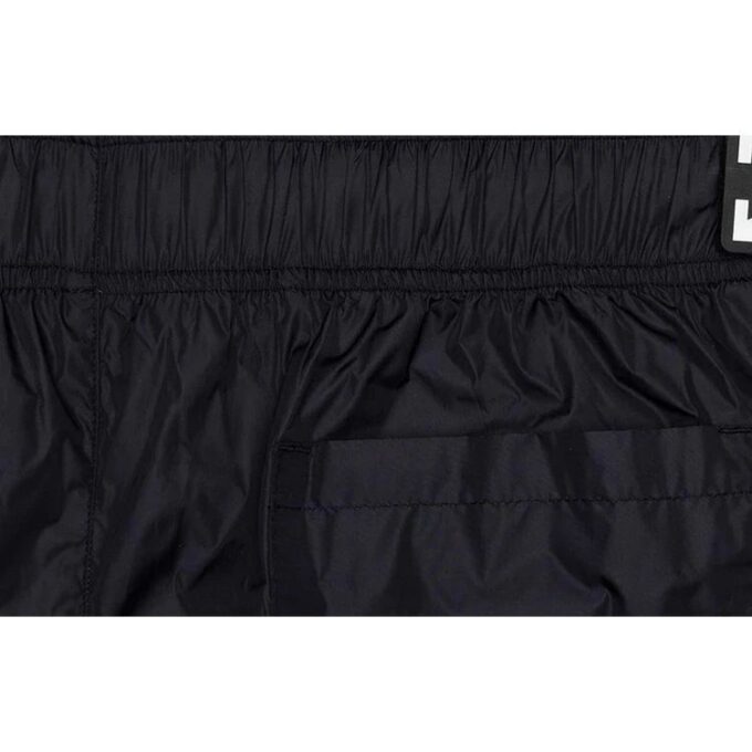 Off-White herre C/O VIRGIL ABLOH sportsshorts med logo i livet, marineblå